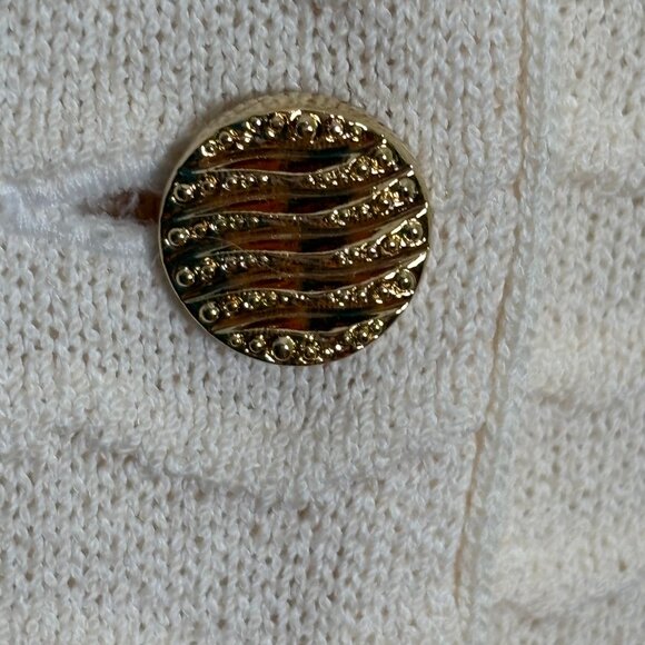 St. John by Marie Gray textured cream blazer, US6 - Picture 8 of 8